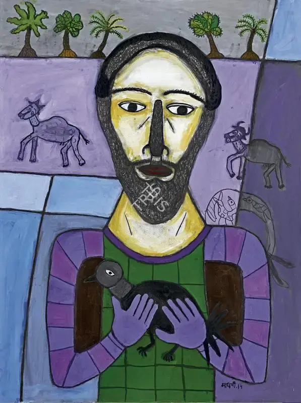Parekh, Madhavi (Artist). Untitled. Oil on canvas, 2014 | Painting | FineArts | 00354915