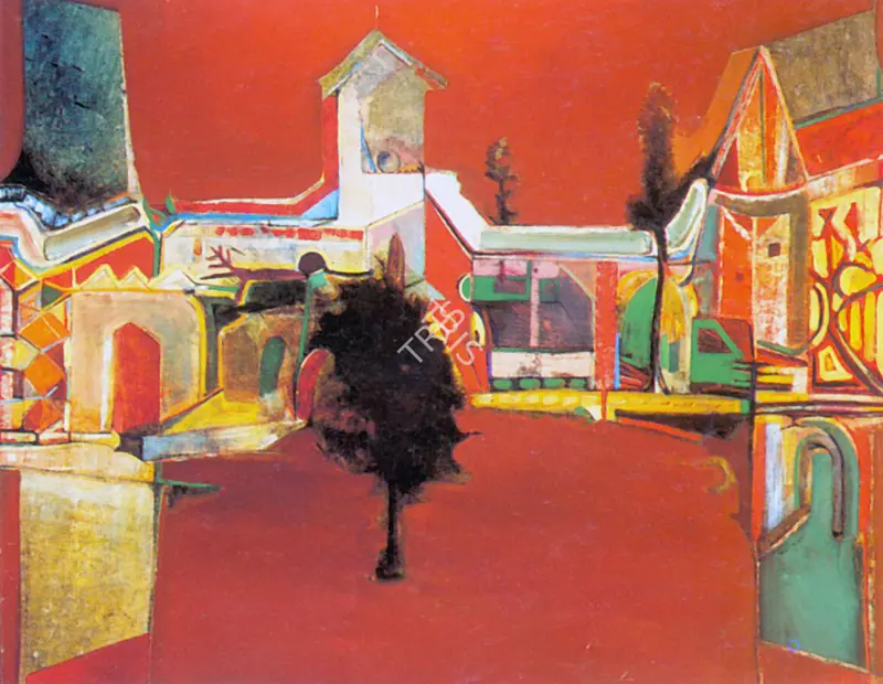 Bakre, S.K. (Artist). Untitled, 1960s | Painting