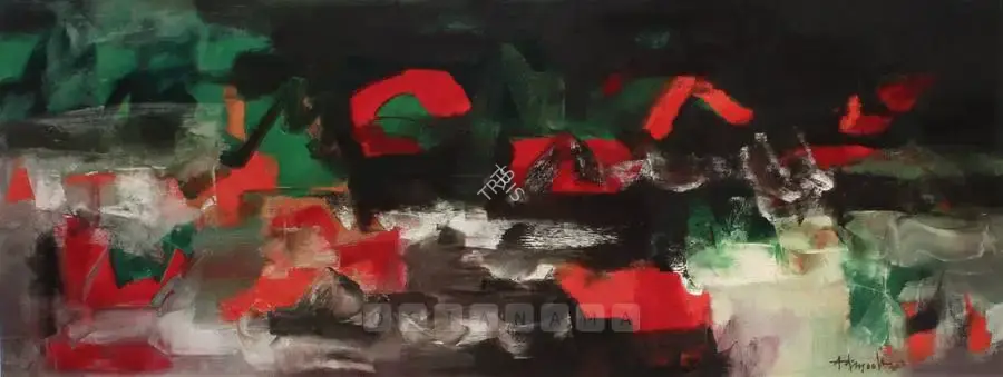 Adimoolam, K.M. (Artist). Untitled, 2007 | Painting