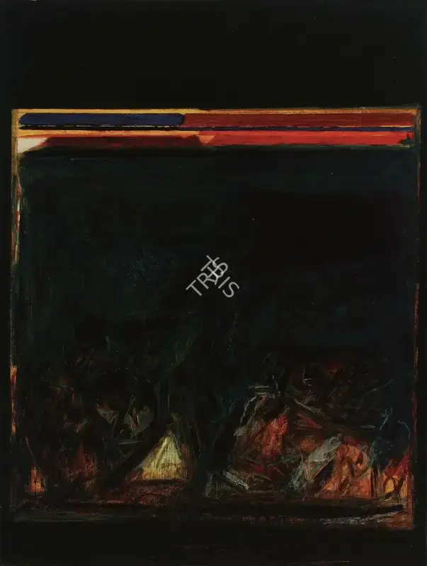 Raza, S.H. (Artist). Untitled, 1979 | Painting