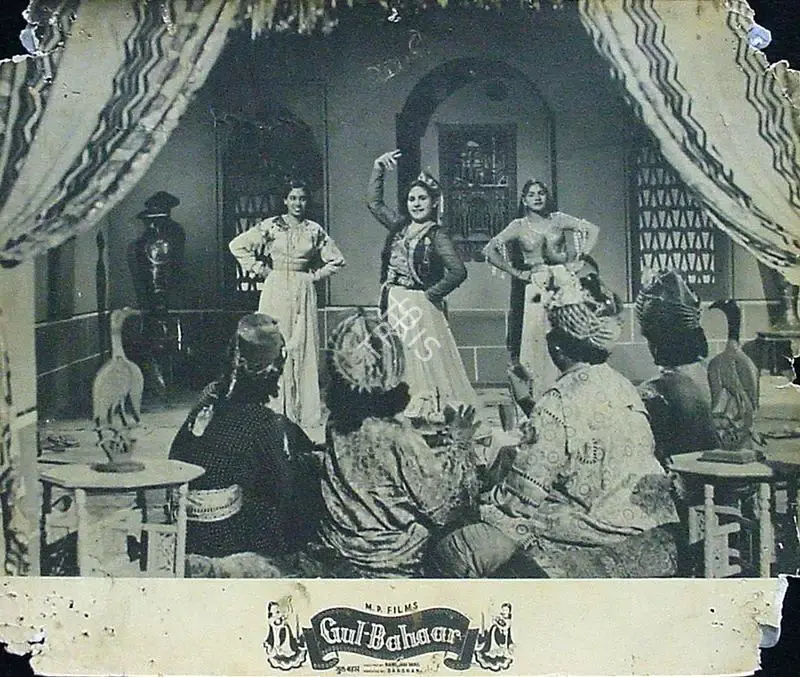Vakil, Nanubhai B. (Director), Gul Bahaar, 1954 | Lobby Card | CinemaEducation | 00816848