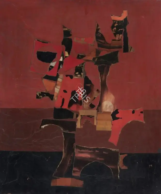 Pasricha, R.N. (Artist). Untitled, n.d. | Collage