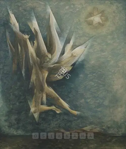 Sabavala, Jehangir (Artist). Icarus. Oil on canvas, 1965 | Painting | FineArts | 00755907