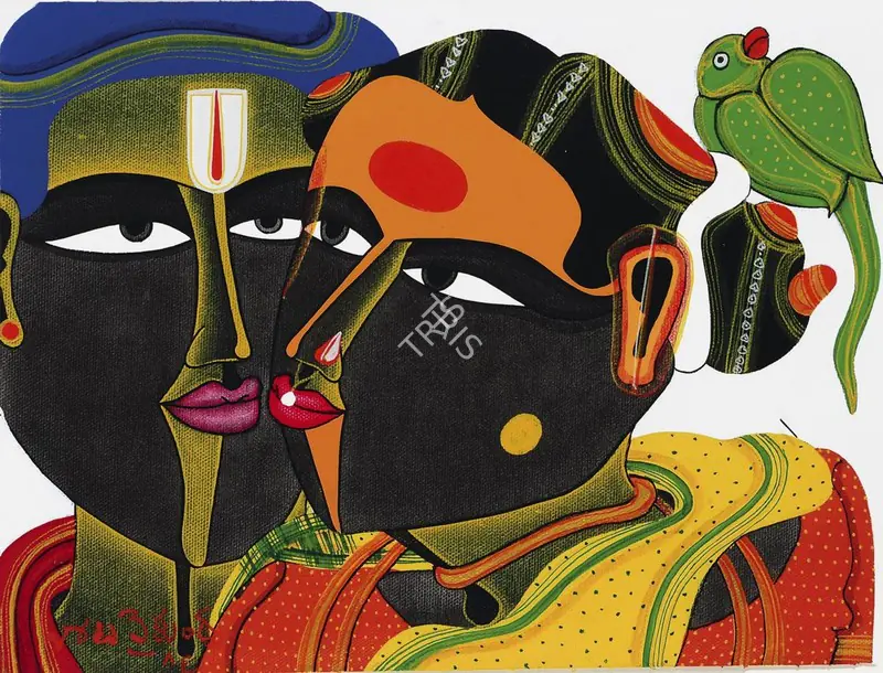 Vaikuntam, Thota (Artist). Untitled, n.d. | Painting