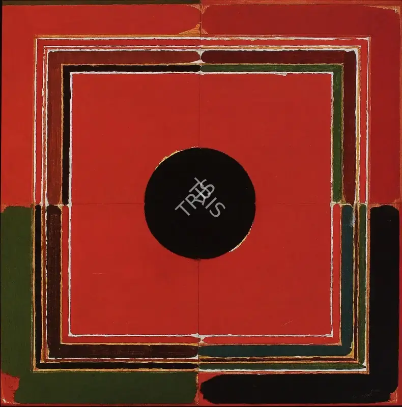 Raza, S.H. (Artist). Bindu, 1982 | Painting