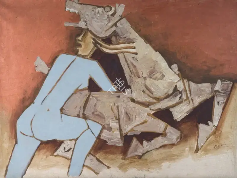 Husain, M.F. (Artist). Untitled, c.1970 | Painting