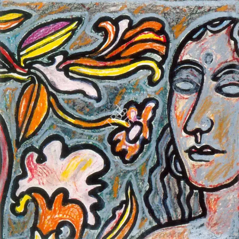 Chowdhury, Jogen (Artist). Untitled, 1993 | Drawing