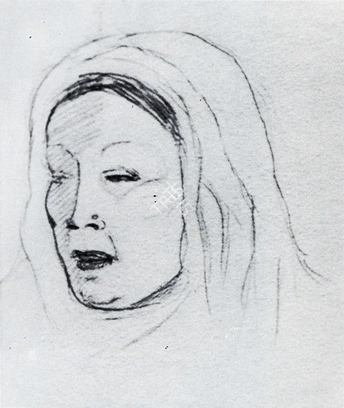 Sher-Gil, Amrita (Artist). Pencil Drawing of Sweeper. 1926 | Marg, March 1972 | Drawing | FineArts | 00674441