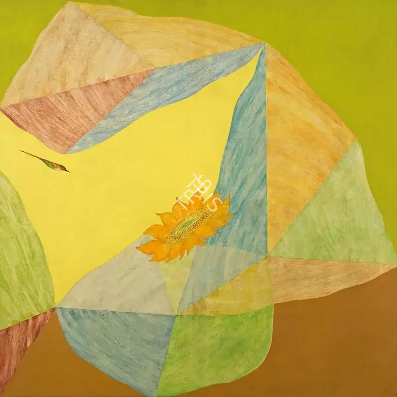Swaminathan, J. (Artist). Untitled. Oil on canvas, 1971 | Painting | FineArts | 00595656