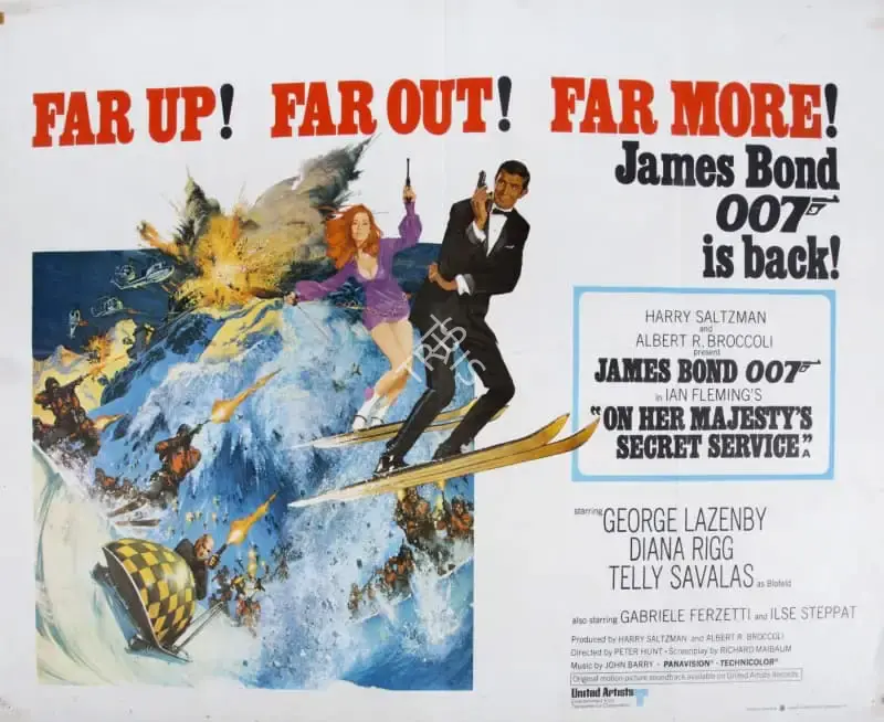 McGinnis, Robert (Poster Designer), On Her Majesty's Secret Service, 1969 | Poster | CinemaEducation | 00789707