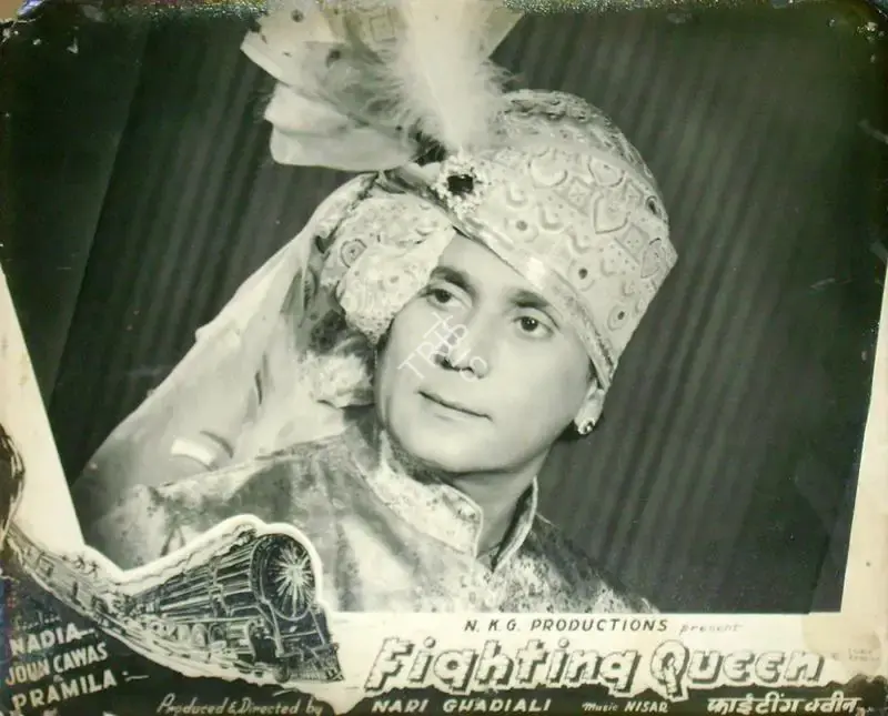 Ghadiali, Nari (Director), Fighting Queen, 1956 | Lobby Card | CinemaEducation | 00816498