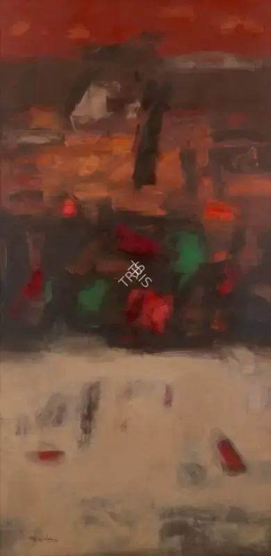 Adimoolam, K.M. (Artist). Untitled. Oil on canvas, 2006 | Painting | FineArts | 00545880