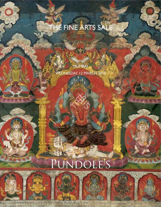 Pundole (Auction House). The Fine Arts Sale - Including the Property from the Estate of the Late E. Schlesinger, the Estate of the Late Devi Karamchandani, the Late Marie Pinto, the Late Iona Pinto Vaz A Royal Collection and Paintings formerly in the Collection of Ernst and Angela Jucker. 12 March 2014, Mumbai | Auction Catalogue | EconomicsArt | 00862168
