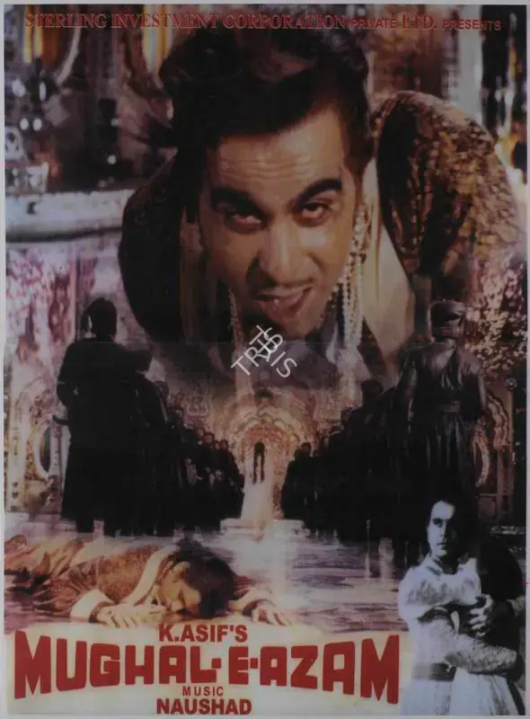 Mathur, R.D. (Cinematographer), Mughal E Azam, 1960 | Lobby Card | CinemaEducation | 00786787