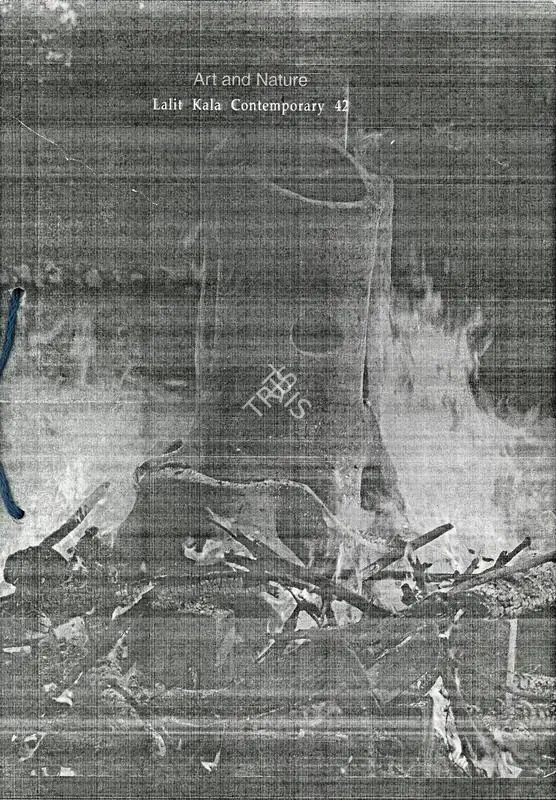 Gowda, Sheela (Essayist). Untitled. In Lalit Kala Contemporary - Special Issue on Art and Nature - Two Renewable Resources. 42, p. 81. New Delhi: Lalit Kala Akademi, March 1996 | Essay | FineArts | 00796062, 1996