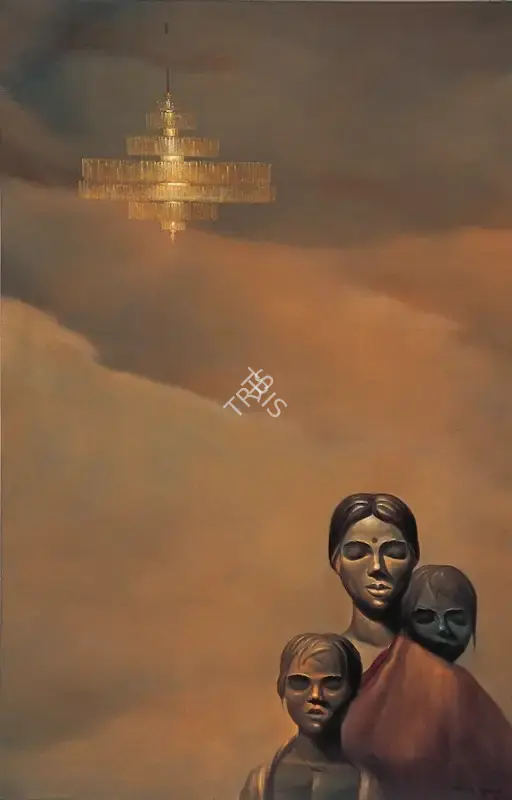 Kapoor, Wasim (Artist). Below the Light, 1995 | Painting