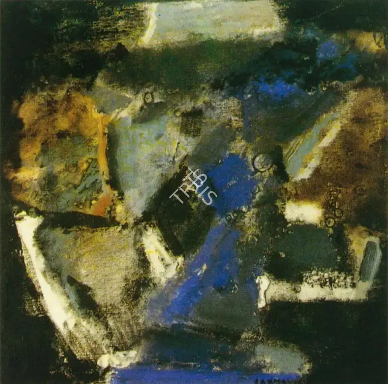 Shreshtha, Laxman (Artist). Painting VIII. Oil on canvas, n.d. | Painting | FineArts | 00372034