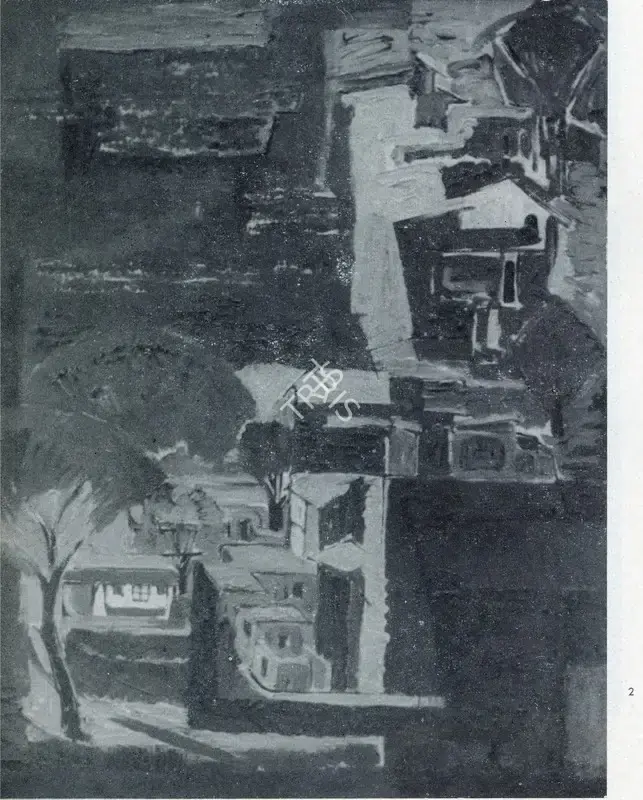 Lall, Harkrishen (Artist). In Kangra Valley. n.d. | Marg, March 1957 | Painting | FineArts | 00674099