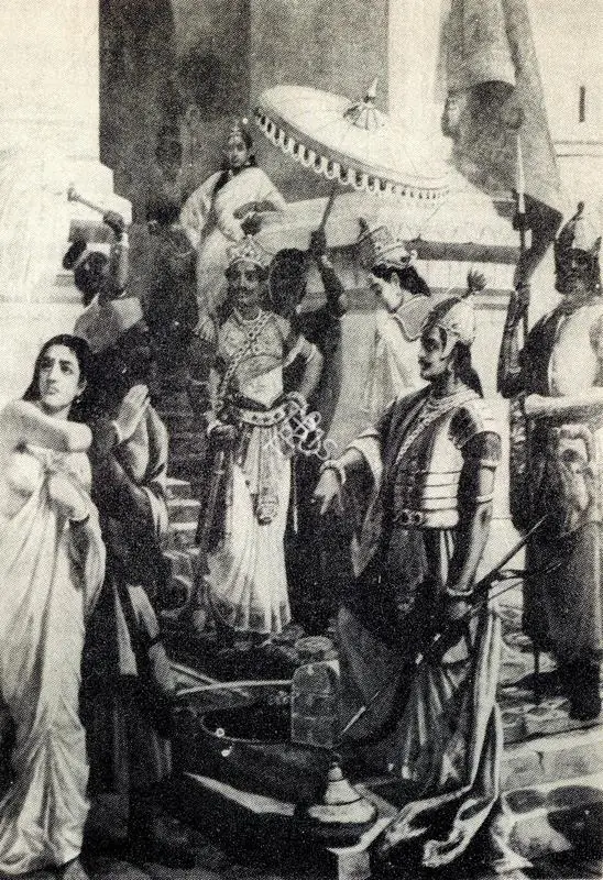 Varma, Raja Ravi (Artist). The Victory of Indrajit, circa 1905 | Painting