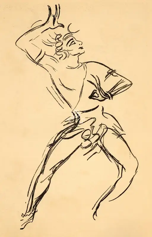Pearcey, Eilean (Artist). Untitled. n.d. | Marg, April 1953 | Drawing | FineArts | 00673930
