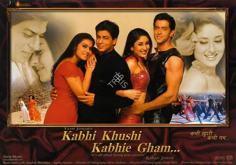 Johar, Hiroo (Producer), Kabhi Khushi Kabhi Gham, 2001 | Lobby Card | CinemaEducation | 00785643