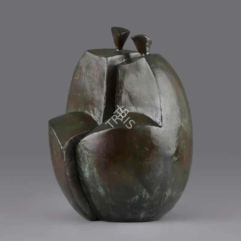 Dasgupta, Prodosh (Artist). Halves. Bronze, 1979 | Sculpture | FineArts | 00338208