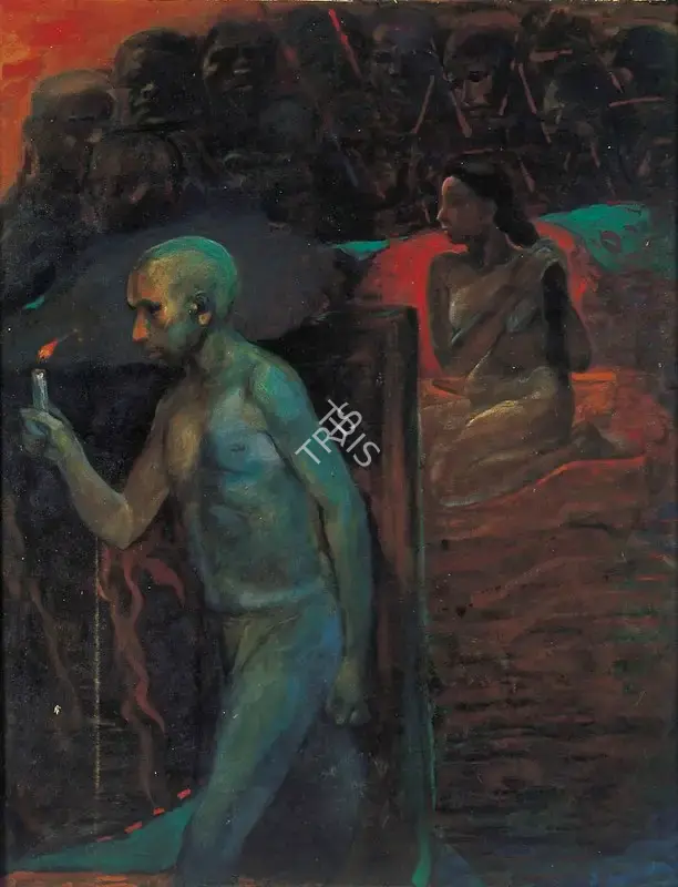 Sud, Anupam (Artist). Whispering Winds, 1992 | Painting