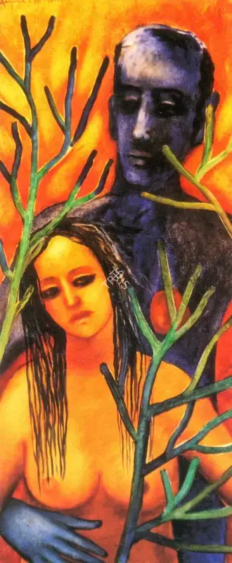 Menon, Anjolie Ela (Artist). Untitled, n.d. | Painting