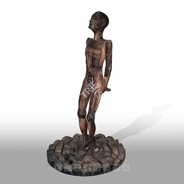 S., Rajesh P. (Artist). Untitled. Wood and metal, n.d. | Sculpture | FineArts | 00645007