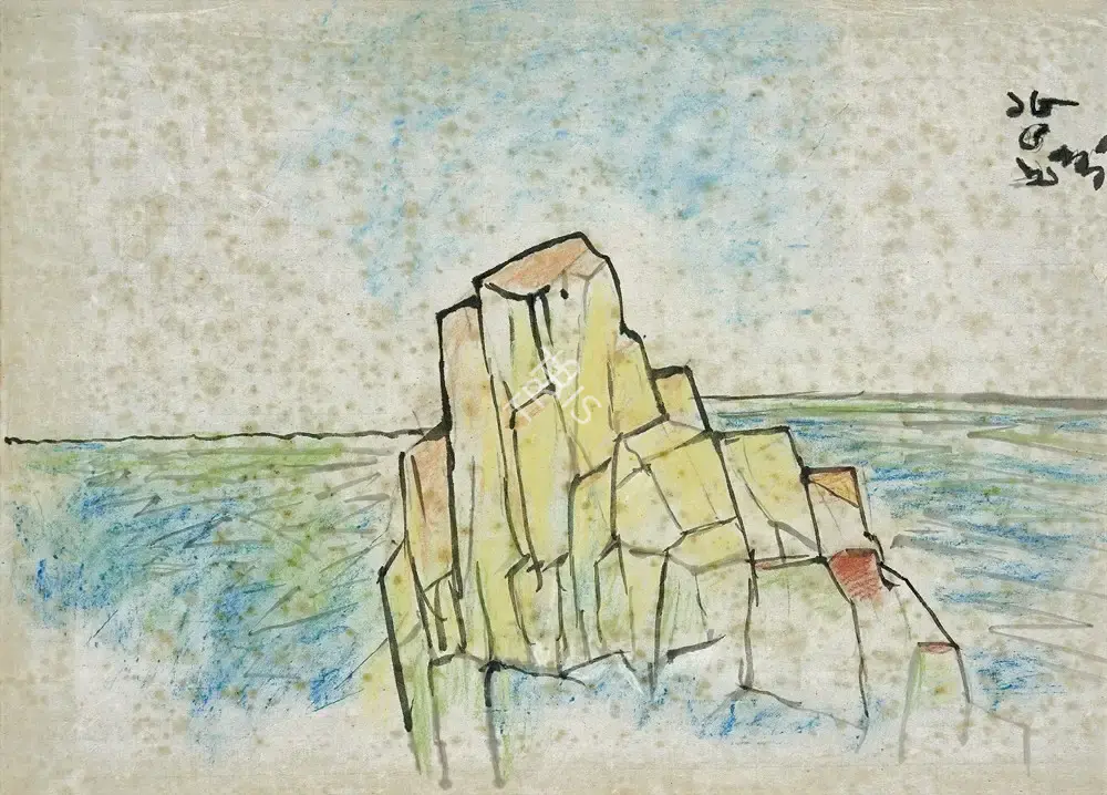 Bose, Nandalal (Artist). Untitled, 1961 | Painting