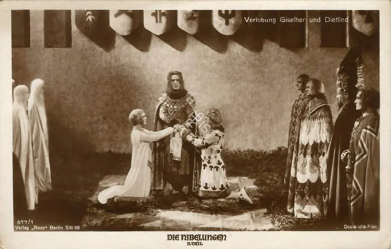 Wagner, Fritz Arno (Producer), Die Nibelungen: Kriemhild's Revenge, 1924 | Postcard | CinemaEducation | 00795519