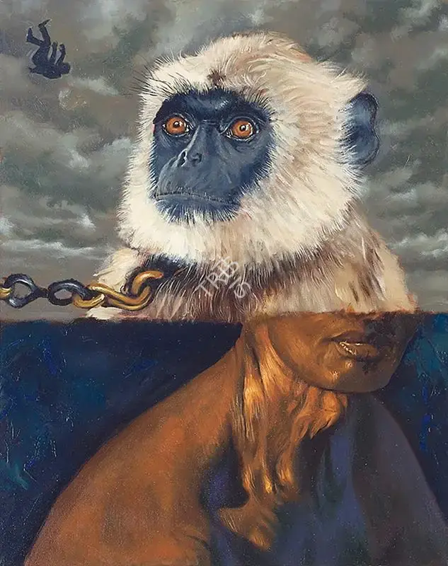 Ghosh, Subba (Artist). Same World Different Place, 2023 | Painting