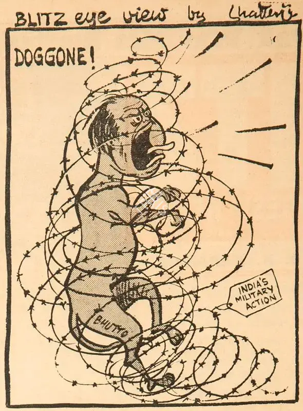 Chatterjee, Basu (Cartoonist). Doggone !, 1965 | Cartoons