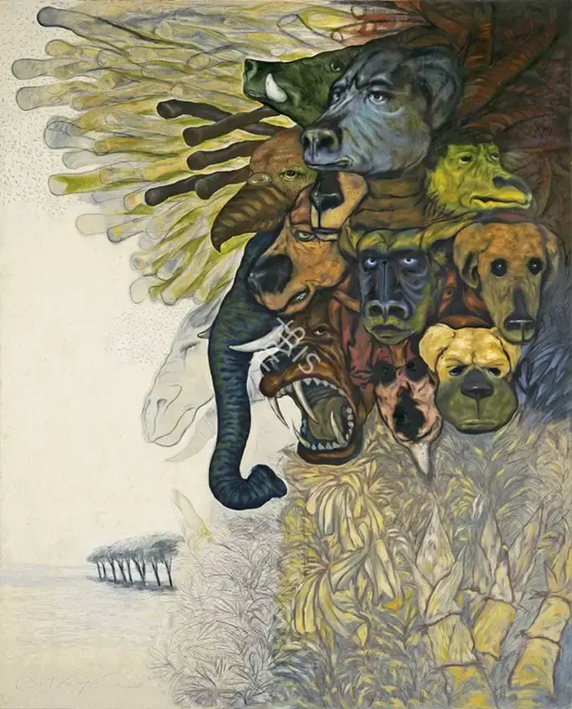 Naik, Viraj (Artist). Untitled. Oil on canvas, 2011 | Painting | FineArts | 00647167