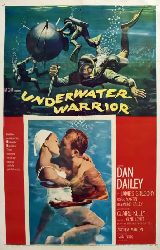 Tors, Ivan (Producer), Underwater Warrior, 1958 | Poster | CinemaEducation | 00789591