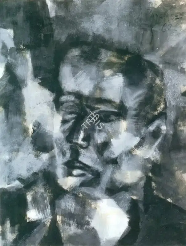 Goud, K. Laxma (Artist). Woman, 1994 | Painting