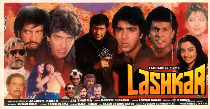 Sharma, Jai (Producer), Lashkar, 1989 | Song-Synopsis Booklet | CinemaEducation | 00778630