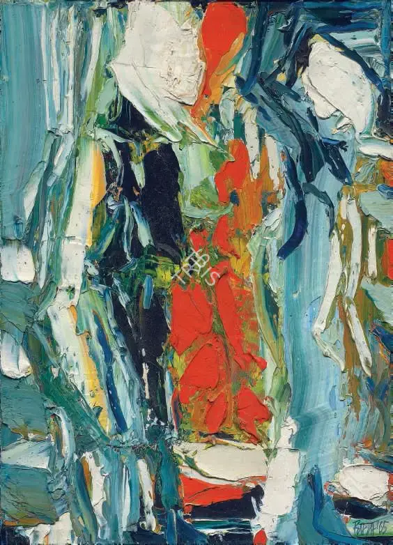 Raza, S.H. (Artist). Untitled, 1965 | Painting
