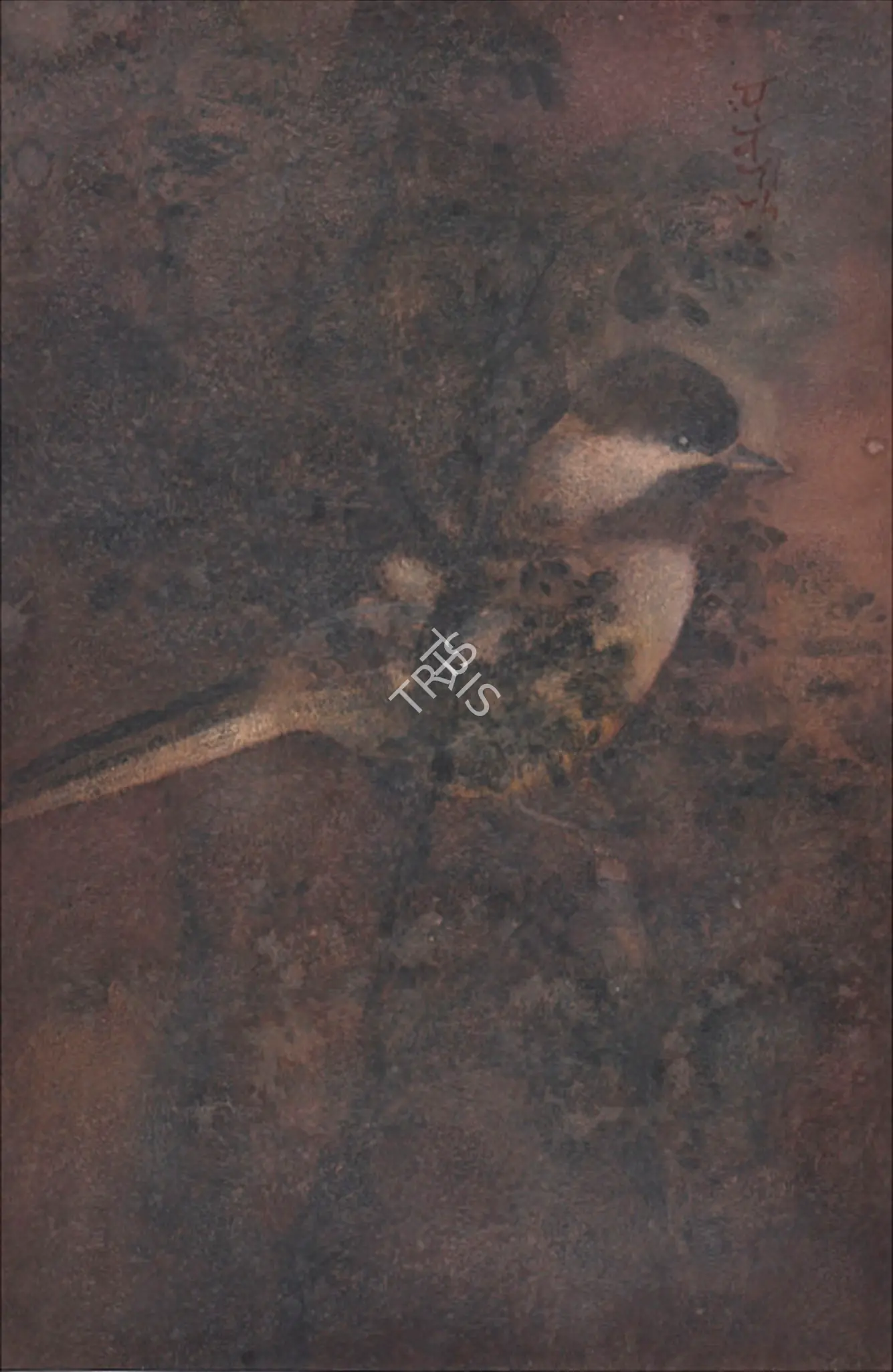 Tagore, Abanindranath (Artist). Untitled (Bird on Tree). Watercolour on paper, late 1930s | Painting | FineArts | 00645679