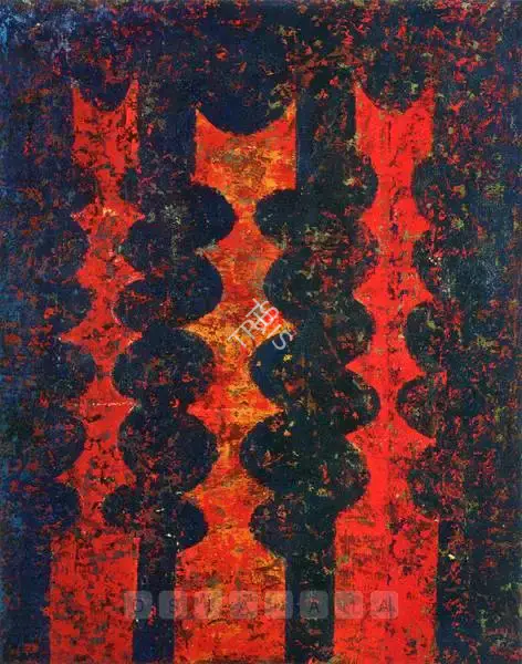 Shemza, Anwar Jalal (Artist). Untitled, n.d. | Painting