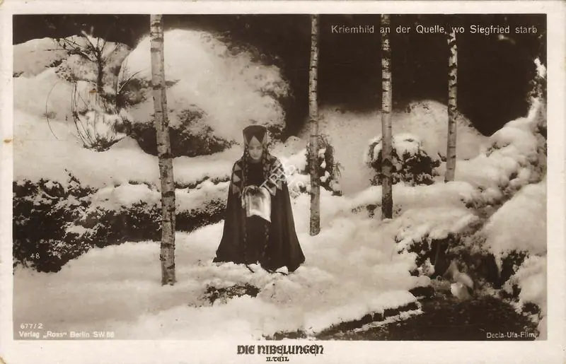 Wagner, Fritz Arno (Producer), Die Nibelungen: Kriemhild's Revenge, 1924 | Postcard | CinemaEducation | 00795493