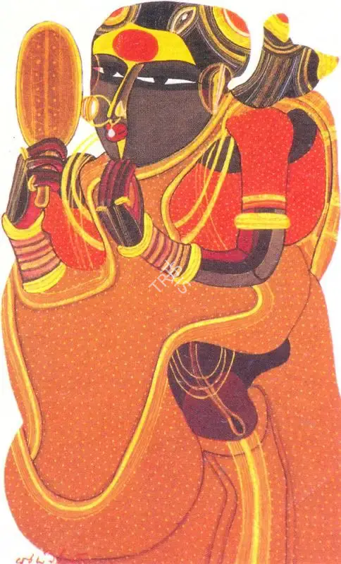 Vaikuntam, Thota (Artist). Untitled. Gouache on paper, 2001 | Painting | FineArts | 00372722