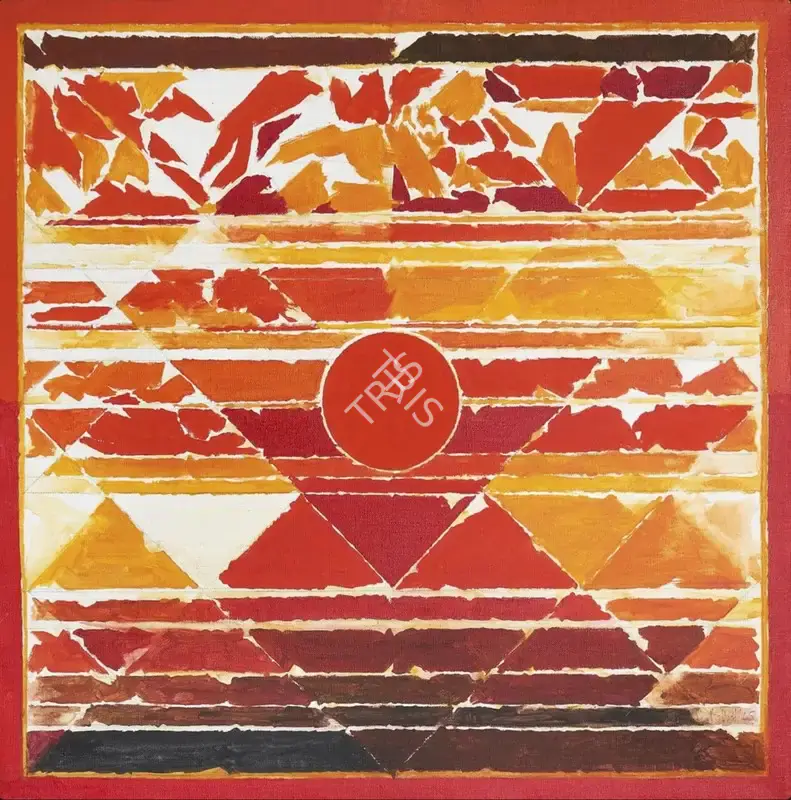 Raza, S.H. (Artist). Fire, 2005 | Painting