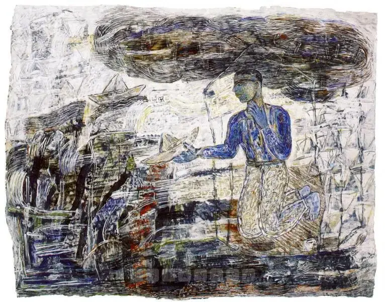 Chakravarty, Jayashree (Artist). Untitled, 1997 | Painting