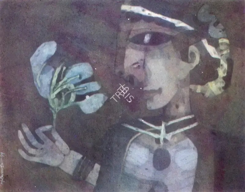 Pyne, Ganesh (Artist). Tempera No. 2. n.d. | Marg, March 1978 | Painting | FineArts | 00674596