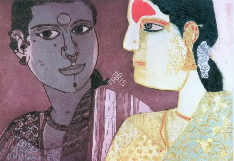 Goud, K. Laxma (Artist). Untitled, 1999 | Graphic Art