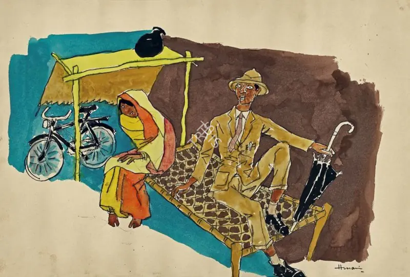Husain, M.F. (Artist). Untitled, n.d. | Painting