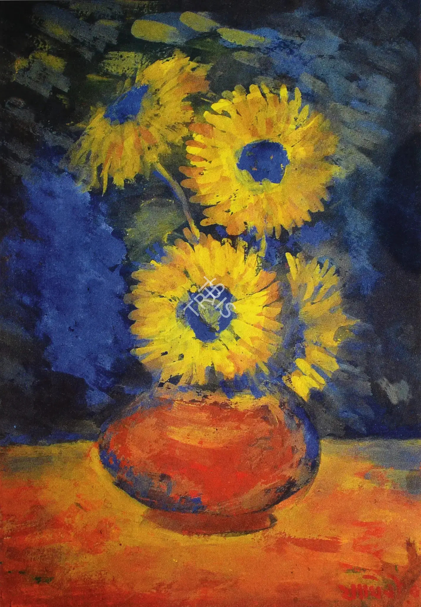 Roy, Jamini (Artist). Untitled. Tempera on board, n.d. | Painting | FineArts | 00901154