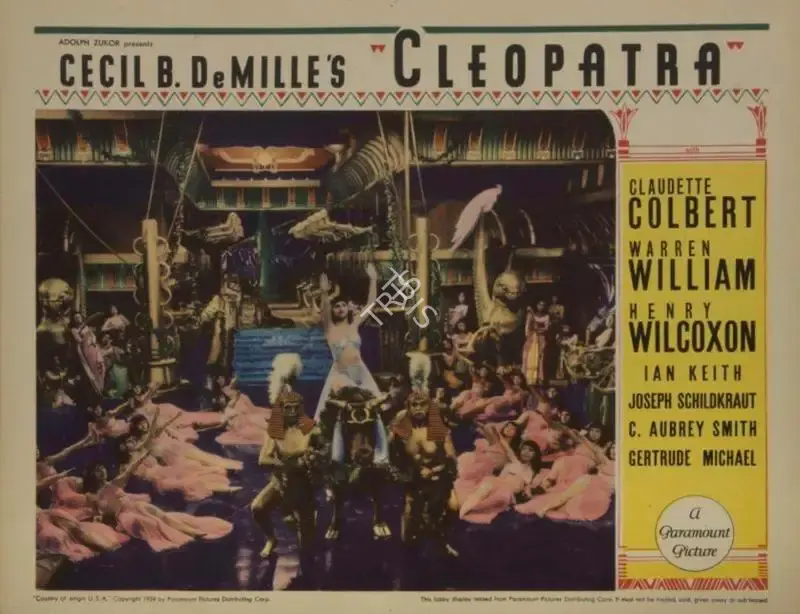 DeMille, Cecil B. (Director), Cleopatra, 1934 | Lobby card | CinemaEducation | 00789884