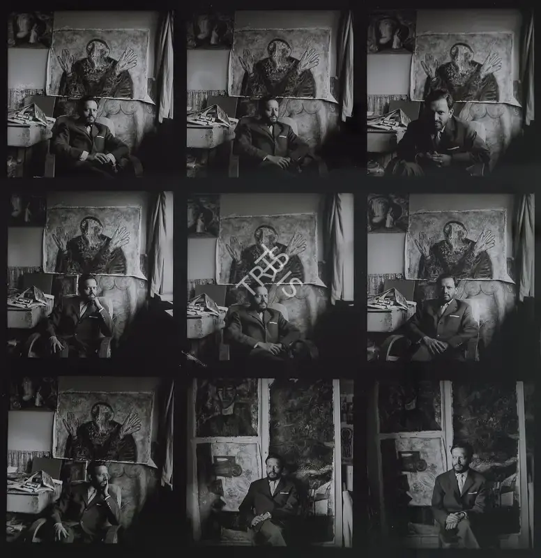 Kar, Ida (Artist). Francis Newton Souza, 1961 | Print